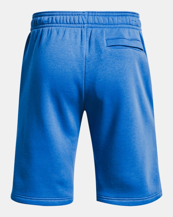 Men's UA Rival Fleece Graphic Shorts, Blue, pdpMainDesktop image number 5